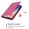  iPhone 15 Plus Fodral Flip Glitter Rosa