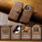 DG.MING DG.MING iPhone 16 Pro Fodral 2in1 Magnet Brun