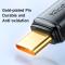 MCDODO Mcdodo 2m 240W 5A PD USB-C - USB-C Snabbladdningskabel Svart