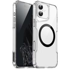  iPhone 16 Plus Skal MagSafe Hybrid Transparent