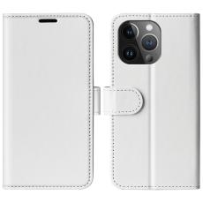  iPhone 15 Pro Max Fodral L&auml;der Vit