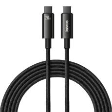 BASEUS Baseus 3m 240W USB-C - USB-C Kabel Tungsten Gold Series Svart