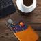 KSQ Samsung Galaxy A52 / A52s - KSQ Skal Med Kortfack - Orange