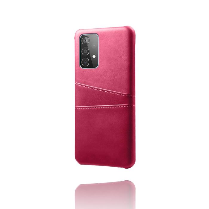 Bild 3, KSQ Samsung Galaxy A52 / A52s - KSQ Skal Med Kortfack - Rosa