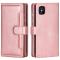  iPhone 13 Pro Max - Multifunktionellt Flerkort Läder Fodral - Roséguld
