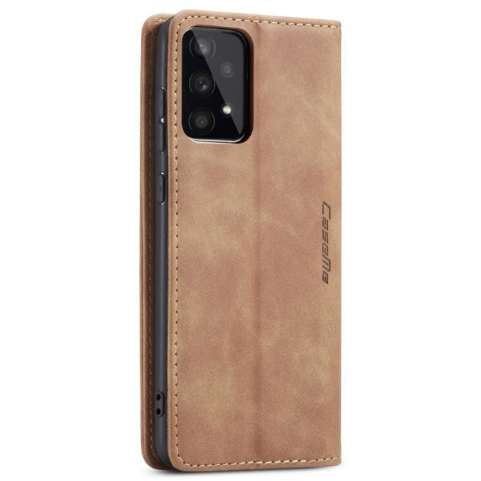 Bild 3, CASEME CASEME Samsung Galaxy A53 5G Fodral Retro Läder Brun