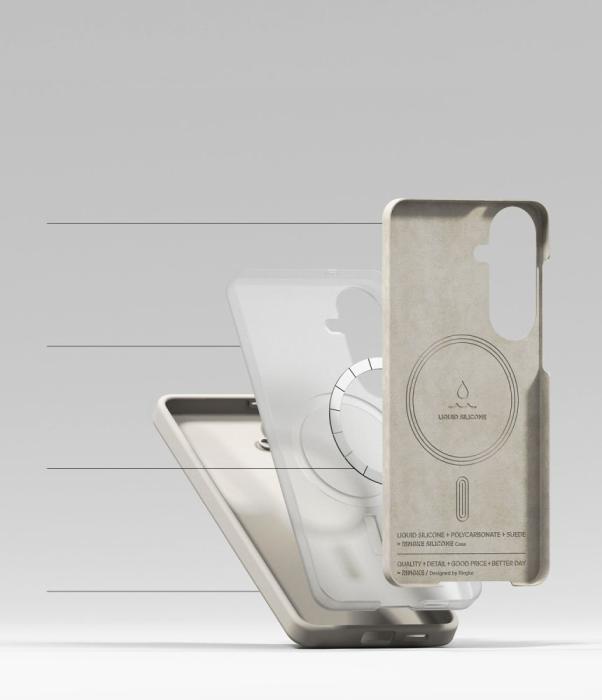 Bild 6, Ringke Ringke Samsung Galaxy S26 Plus Skal MagSafe Silicone Stone