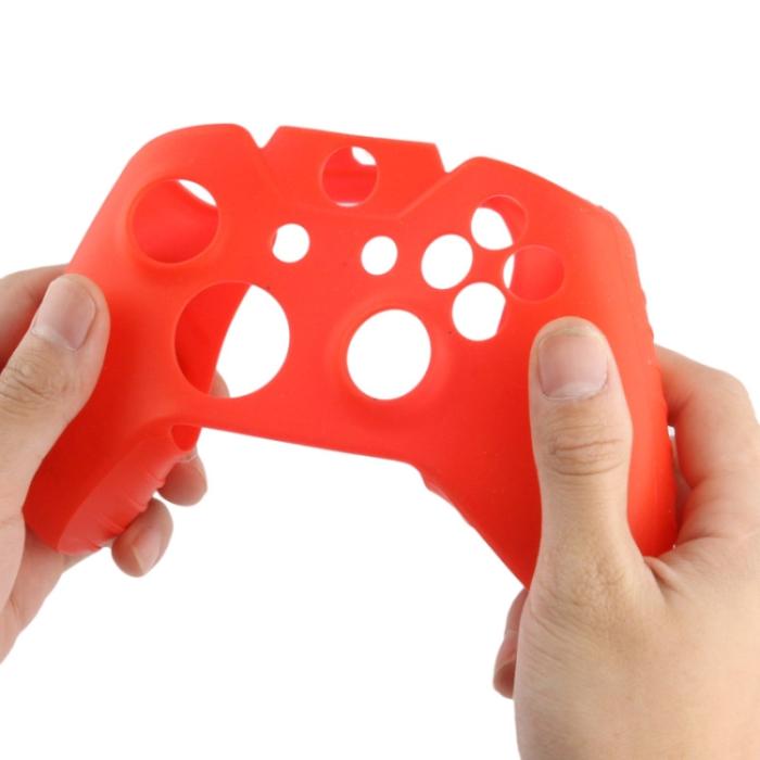 Bild 5,  Silikonskal För Xbox One Handkontroll Röd