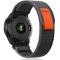 Tech-Protect Tech-Protect Garmin Fenix 26 mm Armband Nylon Svart/Orange