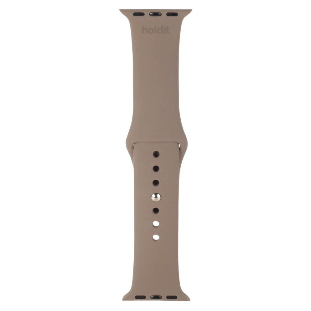 holdit holdit Armband Silikon Apple Watch 38/40/41/42 mm Mocha Brown