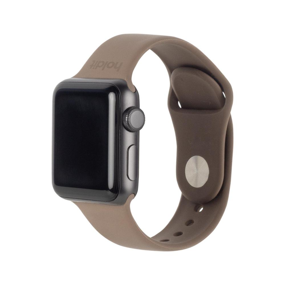 holdit holdit Armband Silikon Apple Watch 38/40/41/42 mm Mocha Brown