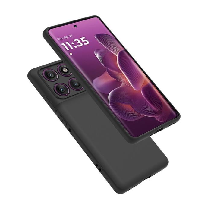 Bild 4,  Motorola Edge 60 / 60 Fusion Skal Shockproof TPU Svart
