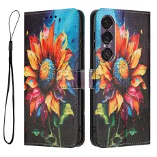  Sony Xperia 1 VII Fodral Med Tryck Solros