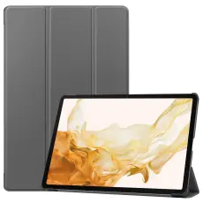  Galaxy Tab S10 Plus/S9 Plus/S9 FE Plus Fodral Tri-Fold Gr&aring;