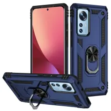  Xiaomi 12 Pro Skal Ring Hybrid Armor Bl&aring;