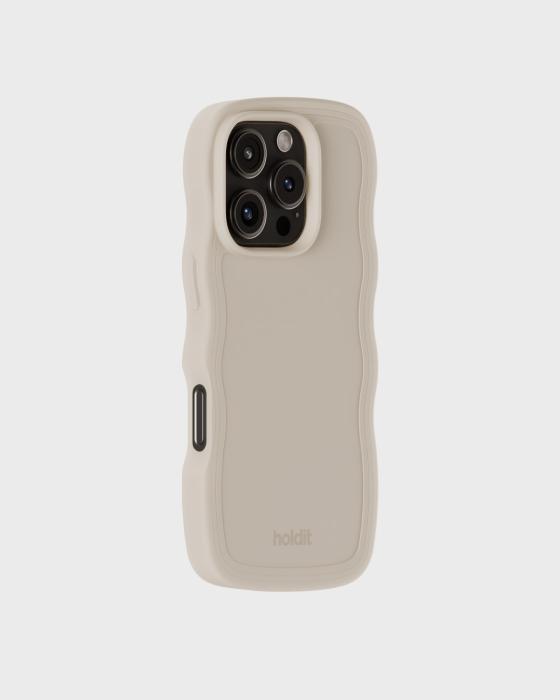 Bild 2, holdit holdit iPhone 16 Pro Max Skal Wavy Light Beige