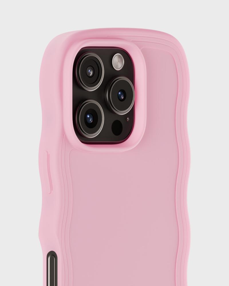 holdit holdit iPhone 16 Pro Max Skal Wavy Pink