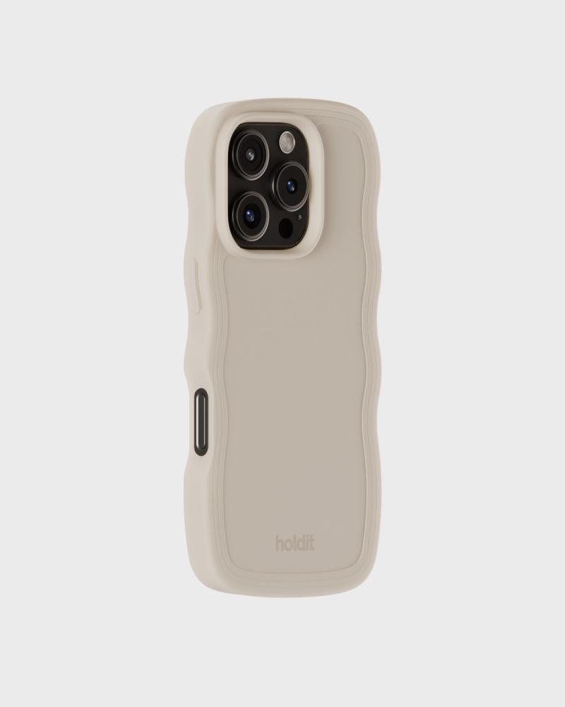 holdit holdit iPhone 16 Pro Max Skal Wavy Light Beige