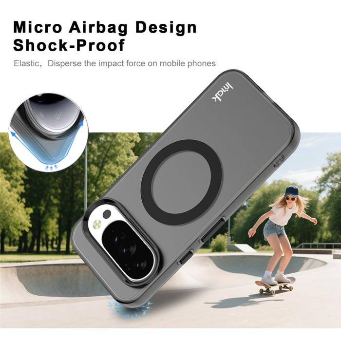 Bild 4, IMAK IMAK Google Pixel 10 Pro XL Skal MagSafe Anti Drop Svart