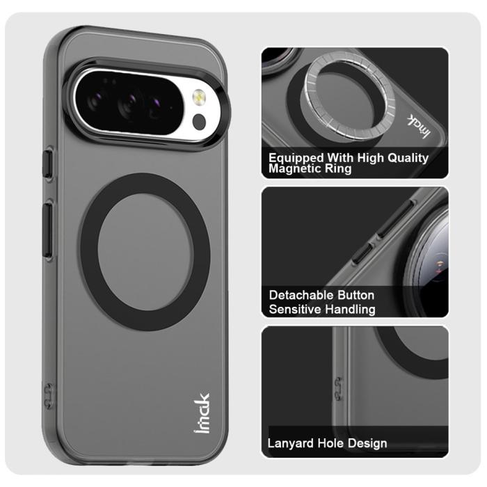 Bild 5, IMAK IMAK Google Pixel 10 Pro XL Skal MagSafe Anti Drop Svart