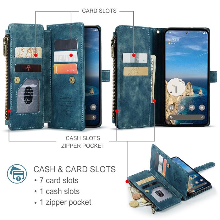 Bild 3, CASEME CASEME Google Pixel 10/10 Pro / 9/9 Pro Fodral Multifunktionell