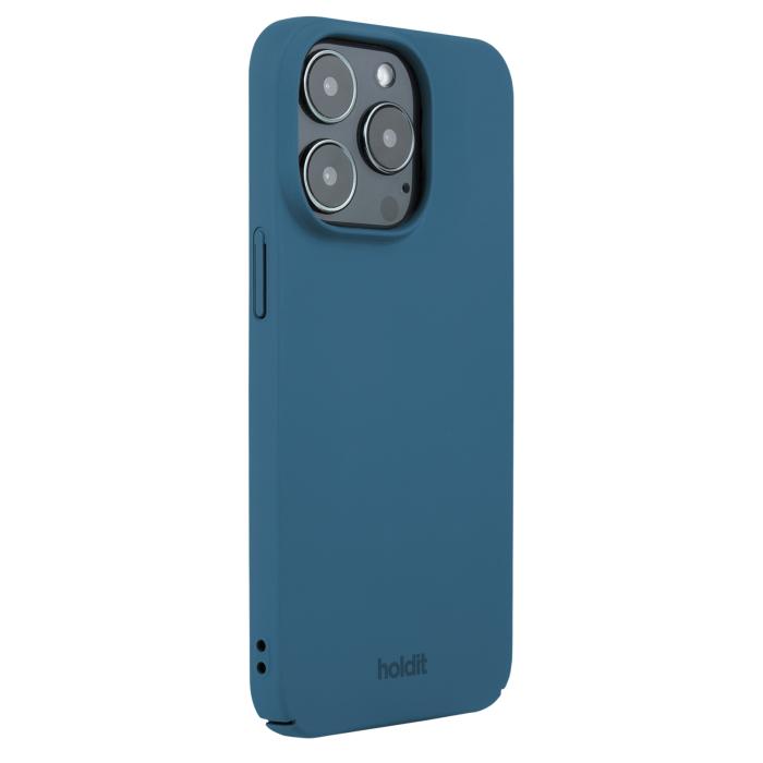 Bild 2, holdit holdit iPhone 14 Pro Mobilskal Slim Denim Blue