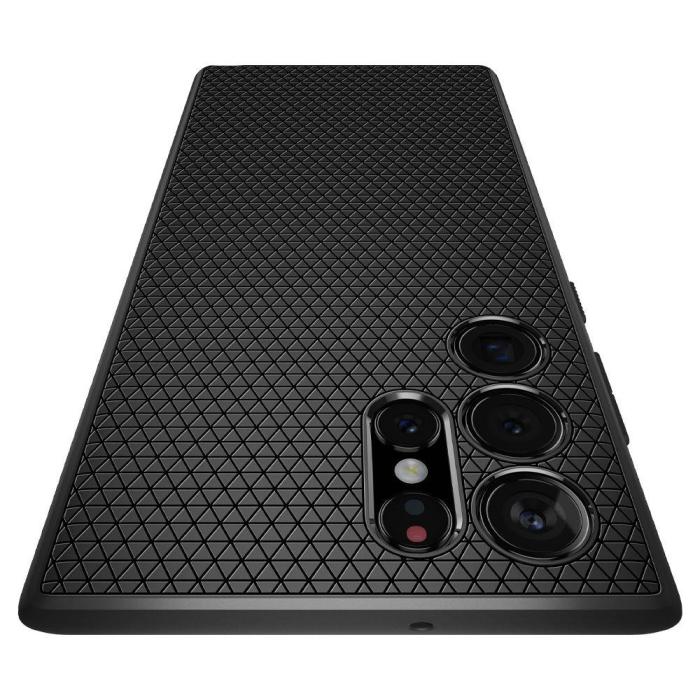 Bild 2, Spigen Spigen Samsung Galaxy S22 Ultra Skal Liquid Air Matt Svart
