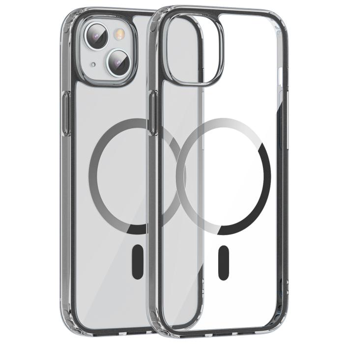 Bild 2, ColorPop ColorPop iPhone 15 Skal CH MagSafe Transparent/Svart