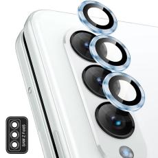 ENKAY ENKAY Galaxy Z Fold 5 Linsskydd Aluminium H&auml;rdat Glas Bl&aring;