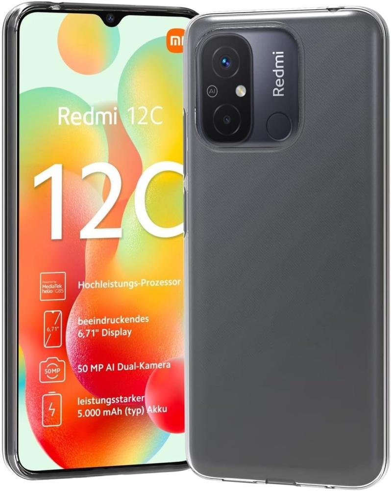  Xiaomi Redmi 12C Transparent mobilskal