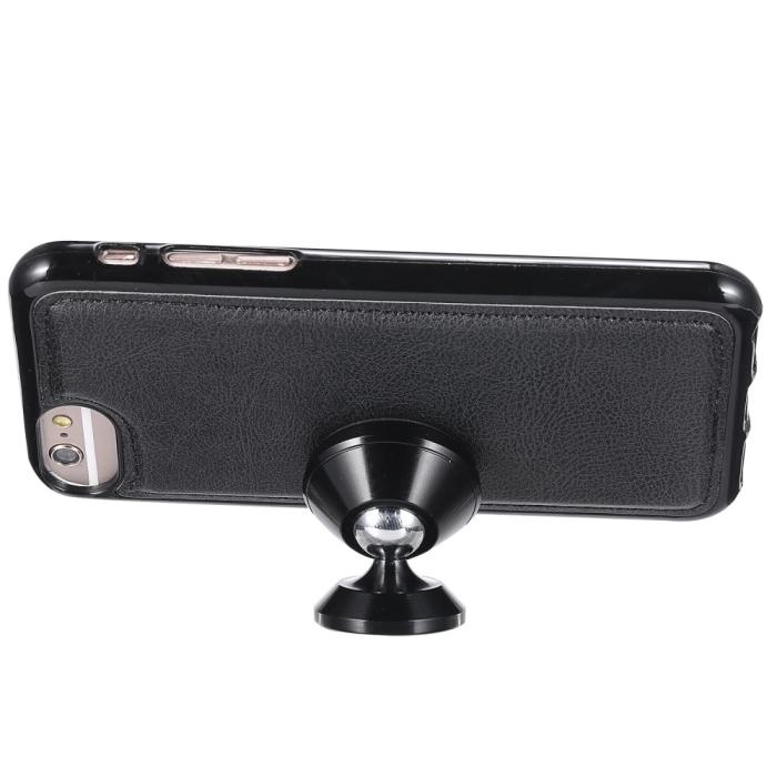Bild 5,  iPhone 6/7/8/SE (2020/2022) - 2in1 Magnet/Plånboksfodral - Svart