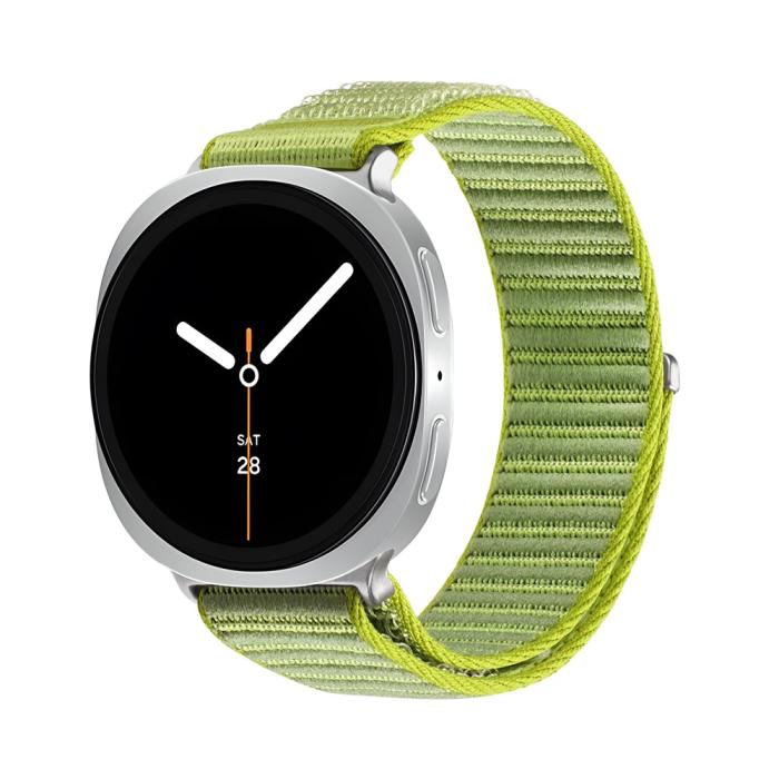 Bild 3, DUX DUCIS DUX DUCIS Galaxy Watch 8 46/44/40 mm Armband Nylon Loop Grön