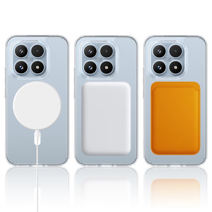 Bild 2,  Xiaomi 17 Skal Akryl/TPU Magsafe Premium Transparent