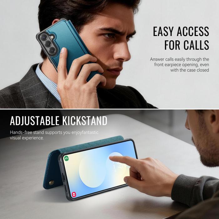 Bild 5, CASEME CASEME Samsung Galaxy S26 Skal RFID Plånbok Blå