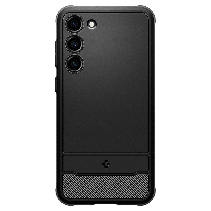 Bild 2, Spigen Spigen Samsung Galaxy S23 Skal Rugged Armor Matt Svart