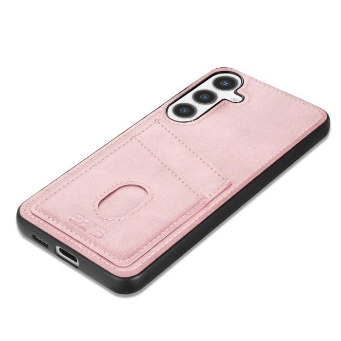Bild 2, AZNS AZNS Samsung Galaxy A37 5G Skal Med Kortfack Läder Roséguld