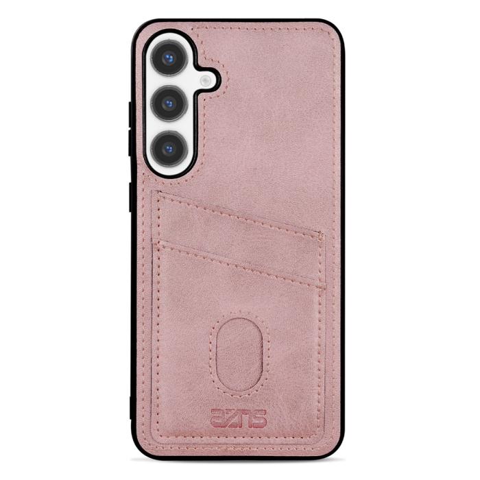 Bild 3, AZNS AZNS Samsung Galaxy A37 5G Skal Med Kortfack Läder Roséguld