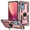  Xiaomi 12 Pro Skal Ring Hybrid Armor Roséguld