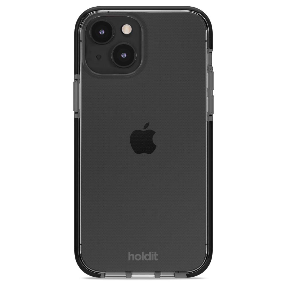 holdit holdit iPhone 15 Mobilskal Seethru Svart