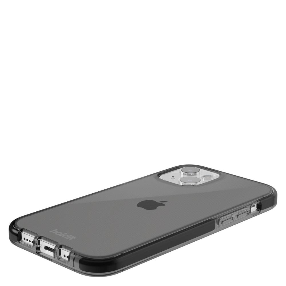 holdit holdit iPhone 15 Mobilskal Seethru Svart