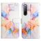  Sony Xperia 10 IV Fodral Marmor Galaxy Vit