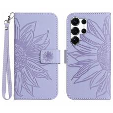  Samsung Galaxy S26 Ultra Fodral Solros Tryck Lila