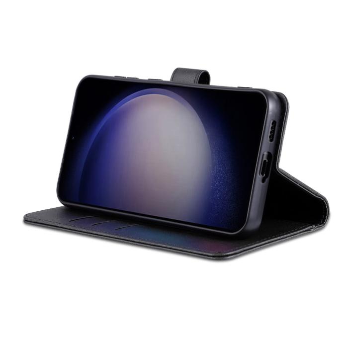 Bild 2, AZNS AZNS Samsung Galaxy S24 FE Fodral Läder Svart