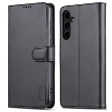 AZNS AZNS Samsung Galaxy S24 FE Fodral L&auml;der Svart