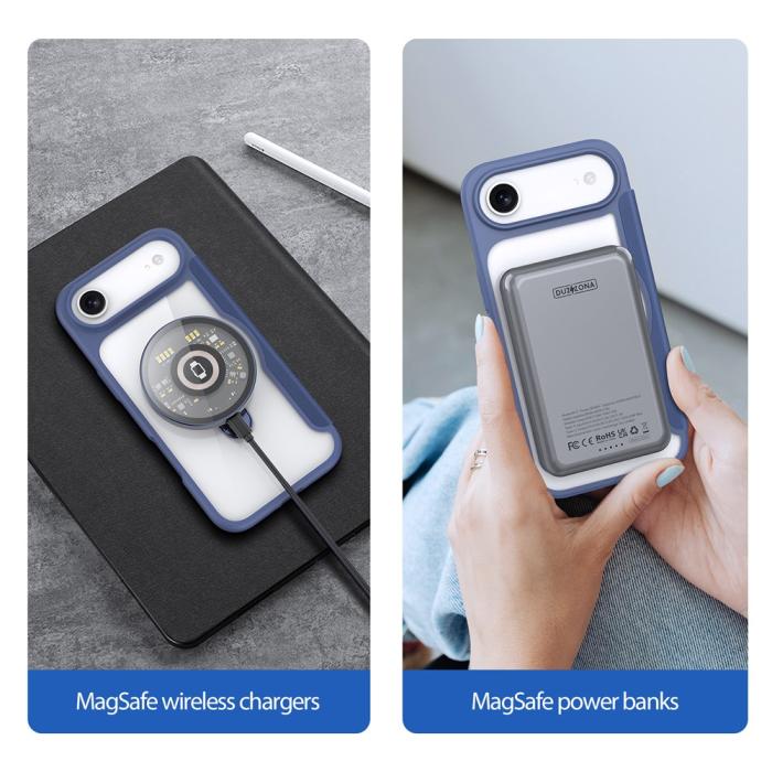 Bild 3, DUX DUCIS DUX DUCIS iPhone Air Fodral MagSafe Kickstand Skin X Pro