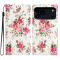  iPhone 17 Pro Fodral Med Tryck Rosa Blommor