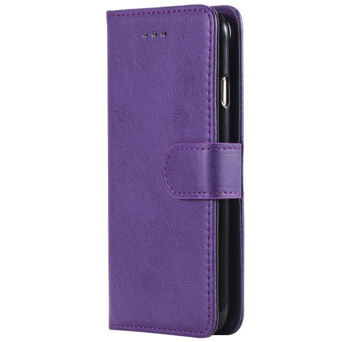Bild 2,  iPhone 6/7/8/SE (2020/2022) - 2in1 Magnet/Plånboksfodral - Lila
