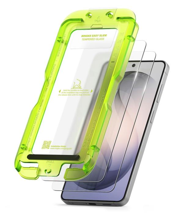 Bild 2, Ringke Ringke Galaxy S26 Plus 2-PACK Easy Slide Skärmskydd Härdat Glas