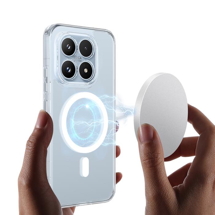 Bild 3,  Xiaomi 17 Skal Akryl/TPU Magsafe Premium Transparent