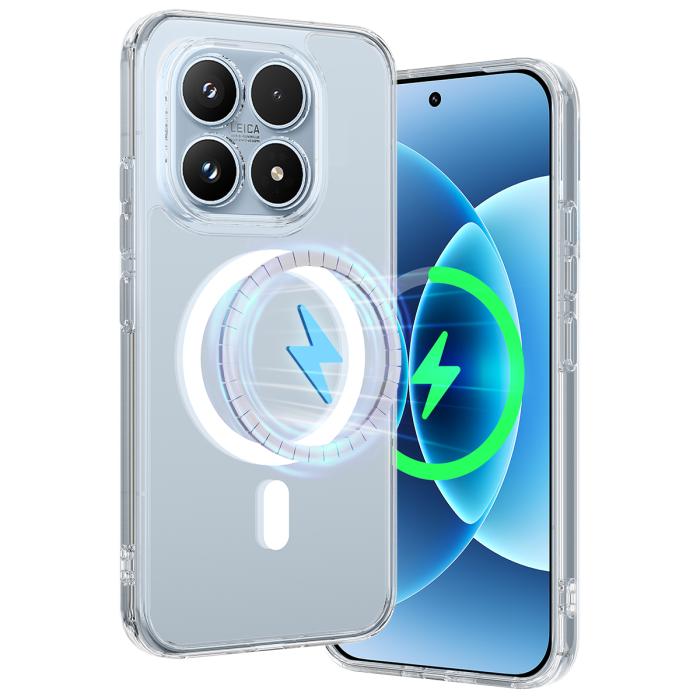 Bild 5,  Xiaomi 17 Skal Akryl/TPU Magsafe Premium Transparent